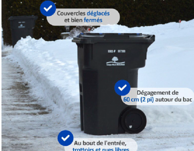 Collecte en hiver - La prévention c'est la clé!