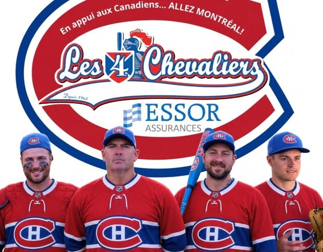 Les 4 Chevaliers à Sainte-Clotilde - Match-bénéfice