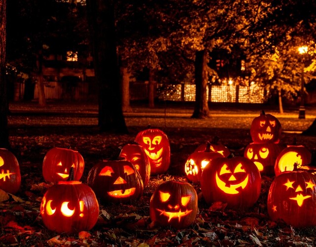 Carte des maisons pour l'Halloween