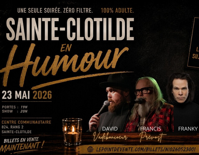 Sainte-Clotilde en humour!